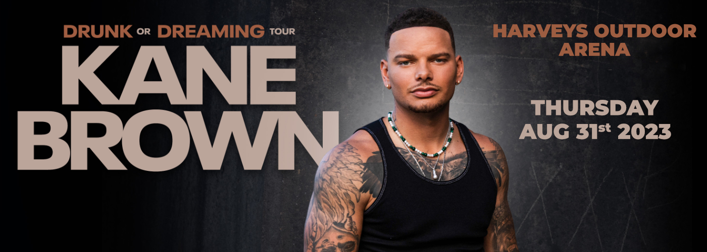 Kane Brown Tickets 31st August Lake Tahoe Outdoor Arena at Harvey's