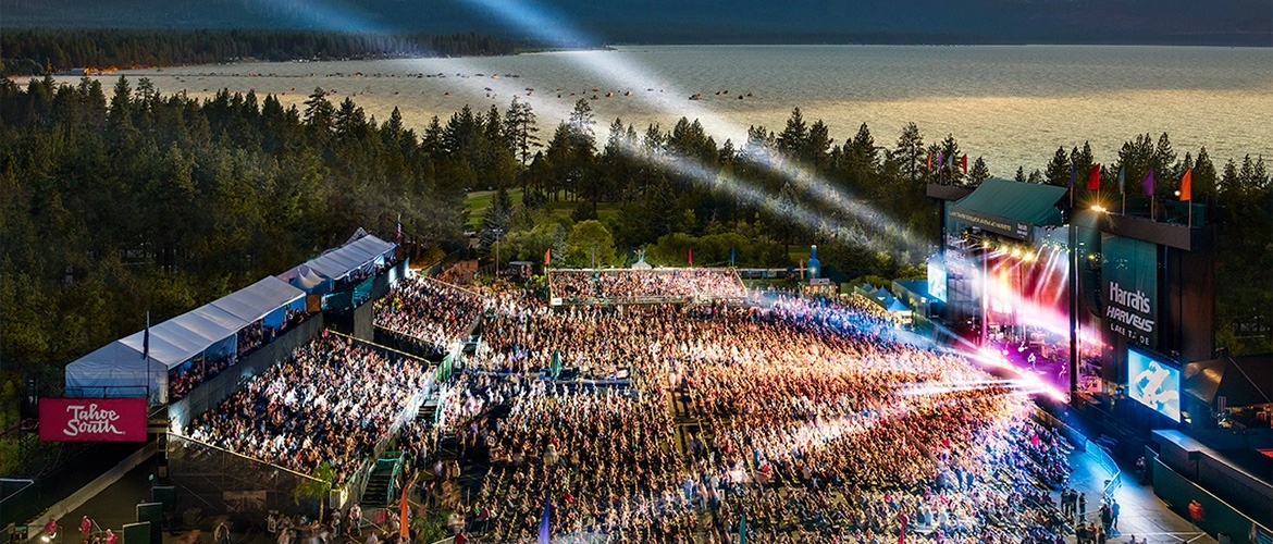 lake tahoe outdoor arena at harveys